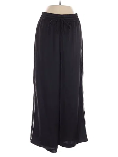 Pre-owned Zara Casual Pants In Black