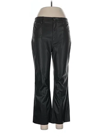 Pre-owned Zara Casual Pants In Black