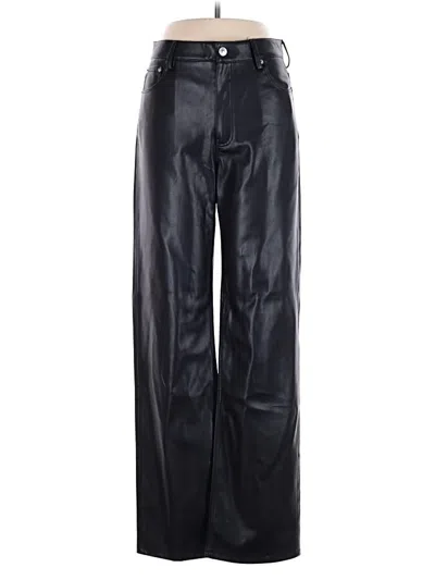 Pre-owned Zara Casual Pants In Black
