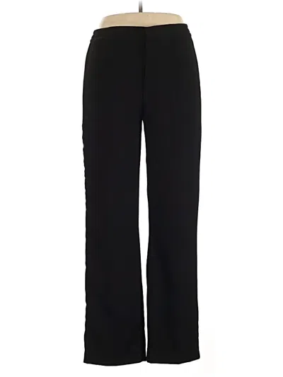 Pre-owned Zara Casual Pants In Black