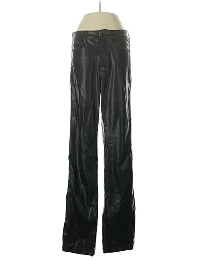Pre-owned Zara Casual Pants In Black