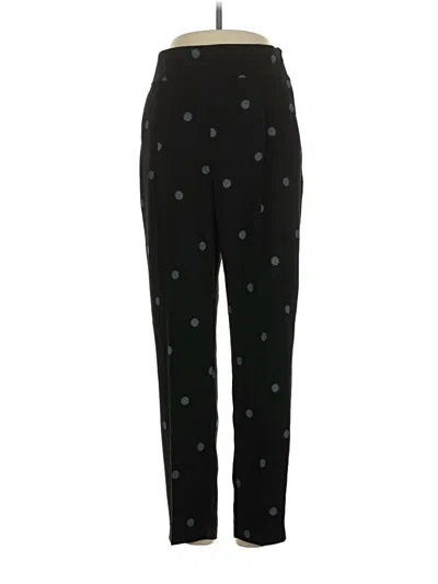 Pre-owned Zara Casual Pants In Black