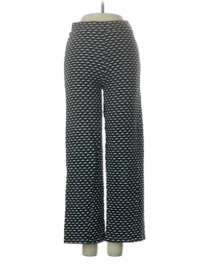 Pre-owned Zara Casual Pants In Black