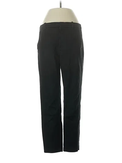 Pre-owned Zara Casual Pants In Black