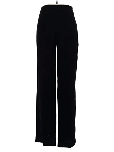 Pre-owned Zara Casual Pants In Black