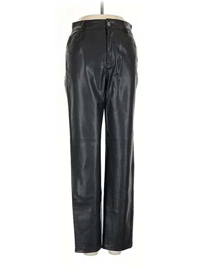 Pre-owned Zara Casual Pants In Black