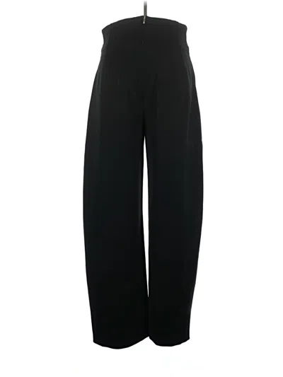 Pre-owned Zara Casual Pants In Black