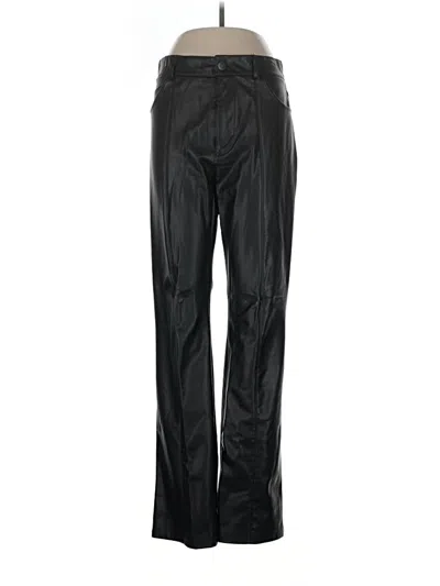 Pre-owned Zara Casual Pants In Black