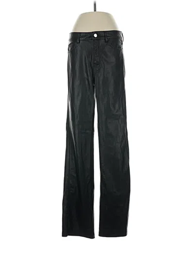 Pre-owned Zara Casual Pants In Black