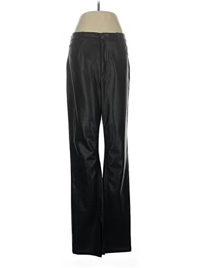 Pre-owned Zara Casual Pants In Black