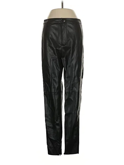 Pre-owned Zara Casual Pants In Black
