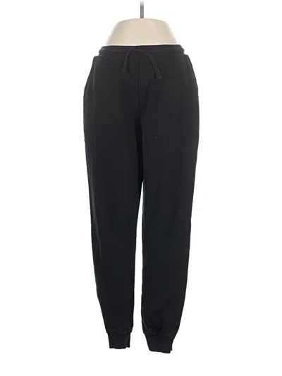 Pre-owned Zara Casual Pants In Black