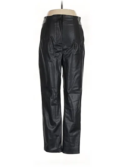 Pre-owned Zara Casual Pants In Black