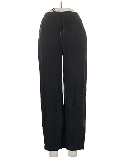 Pre-owned Zara Casual Pants In Black