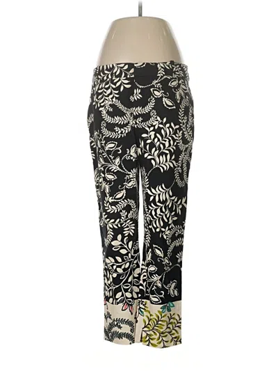 Pre-owned Zara Casual Pants In Black