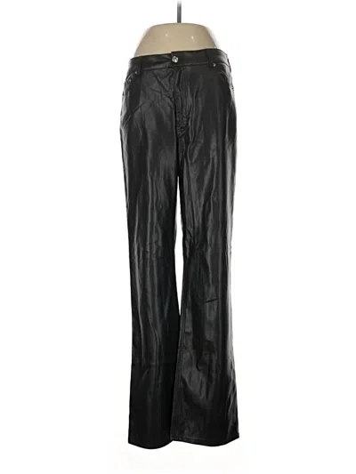 Pre-owned Zara Casual Pants In Black