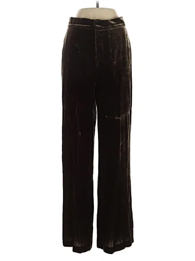 Pre-owned Zara Casual Pants In Black