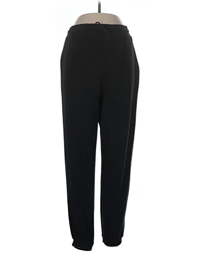 Pre-owned Zara Casual Pants In Black