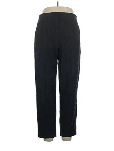 Pre-owned Zara Casual Pants In Black