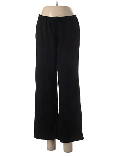 Pre-owned Zara Casual Pants In Black