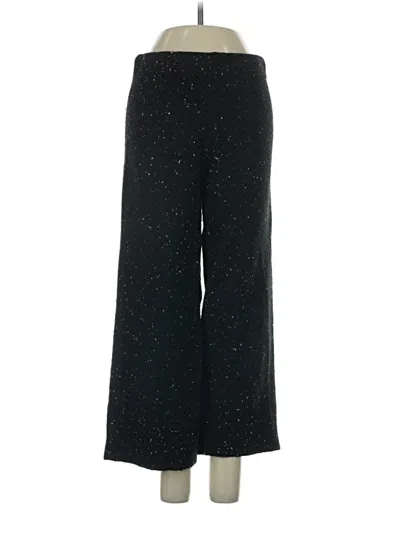 Pre-owned Zara Casual Pants In Black