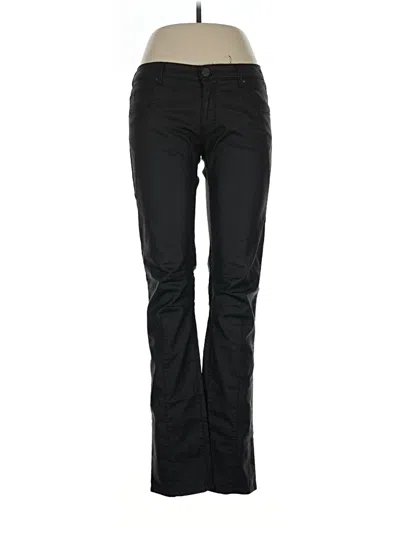 Pre-owned Zara Casual Pants In Black