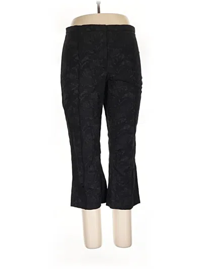 Pre-owned Zara Casual Pants In Black