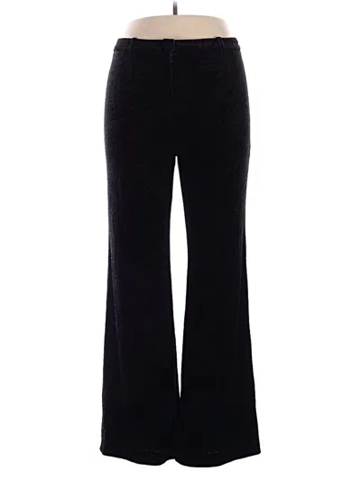 Pre-owned Zara Casual Pants In Black