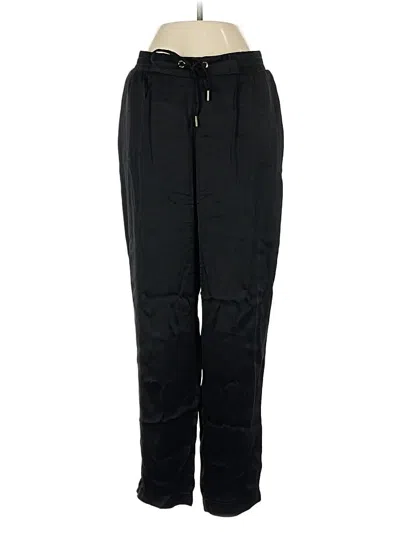 Pre-owned Zara Casual Pants In Black