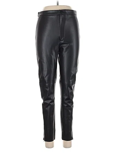 Pre-owned Zara Casual Pants In Black