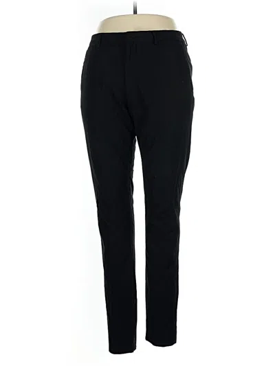 Pre-owned Zara Casual Pants In Black