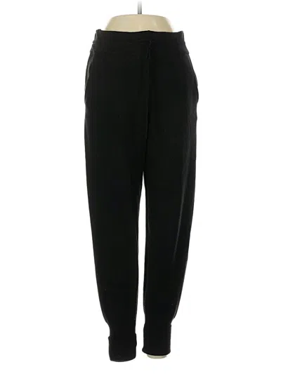 Pre-owned Zara Casual Pants In Black