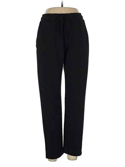 Pre-owned Zara Casual Pants In Black