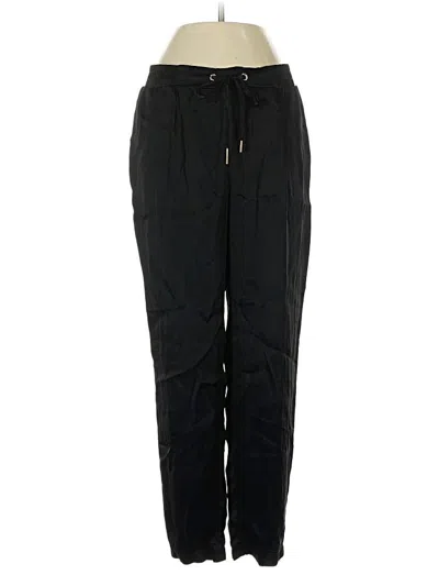 Pre-owned Zara Casual Pants In Black