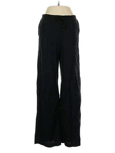 Pre-owned Zara Casual Pants In Black