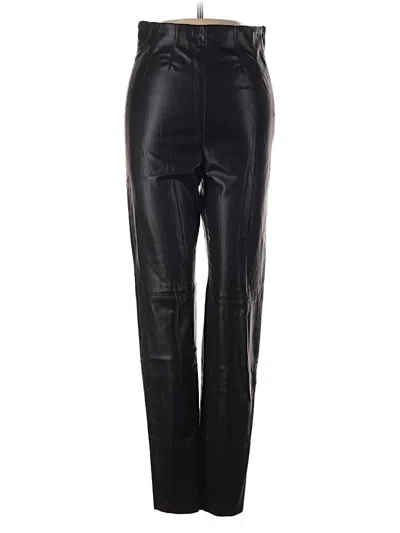 Pre-owned Zara Casual Pants In Black