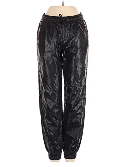 Pre-owned Zara Casual Pants In Black