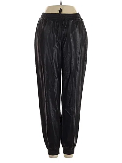 Pre-owned Zara Casual Pants In Black