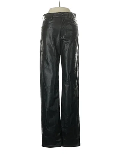 Pre-owned Zara Casual Pants In Black