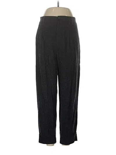 Pre-owned Zara Casual Pants In Black