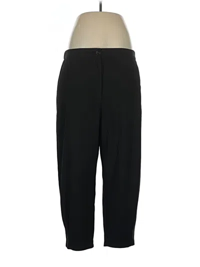 Pre-owned Zara Casual Pants In Black