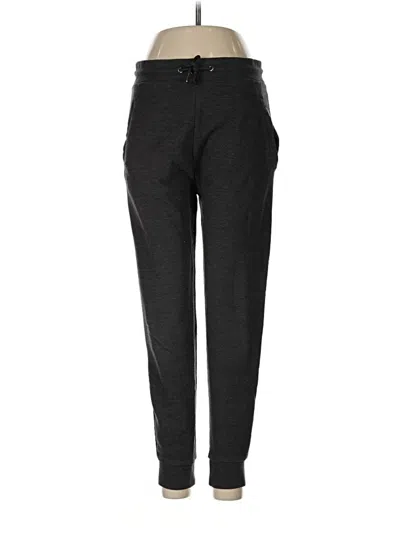 Pre-owned Zara Casual Pants In Black