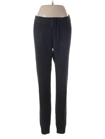 Pre-owned Zara Casual Pants In Black