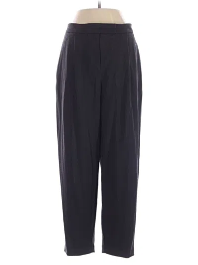 Pre-owned Zara Casual Pants In Black