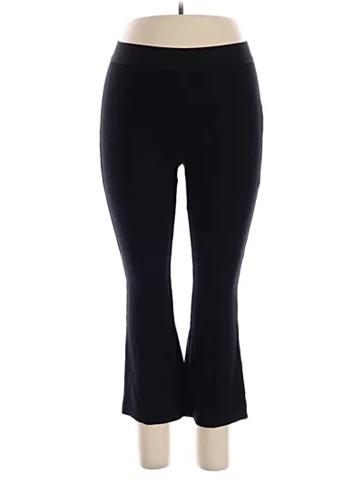 Pre-owned Zara Casual Pants In Black