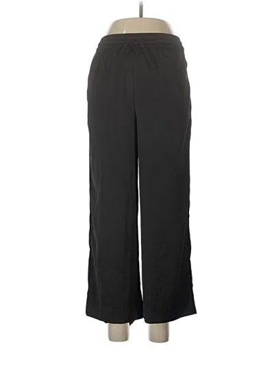 Pre-owned Zara Casual Pants In Black