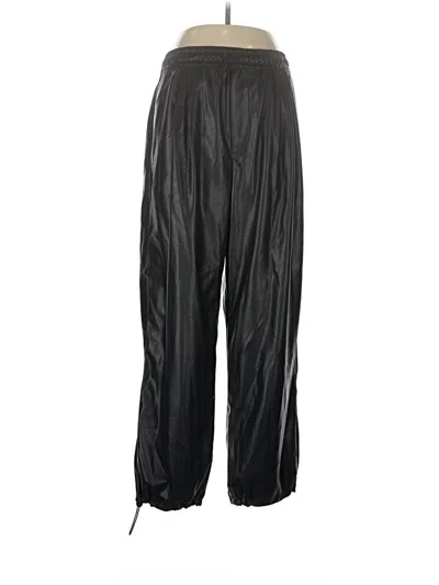 Pre-owned Zara Casual Pants In Black