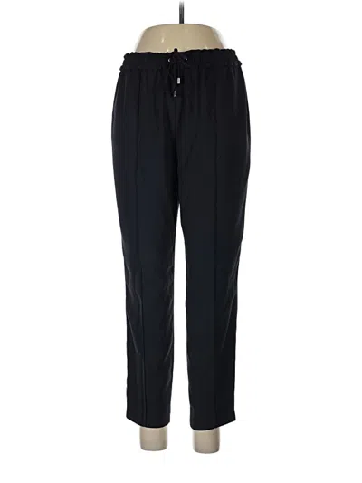 Pre-owned Zara Casual Pants In Black