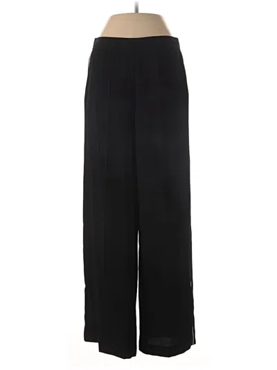 Pre-owned Zara Casual Pants In Black