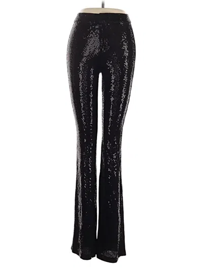 Pre-owned Zara Casual Pants In Black